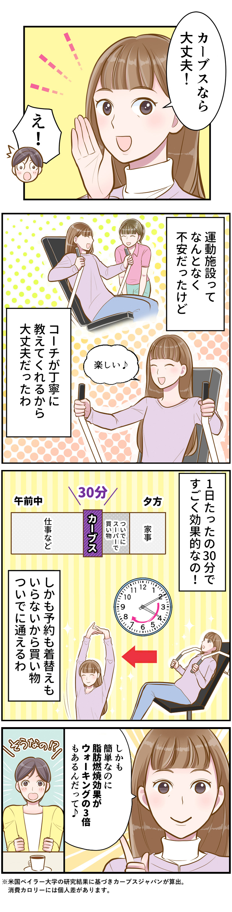 カーブスなら大丈夫！