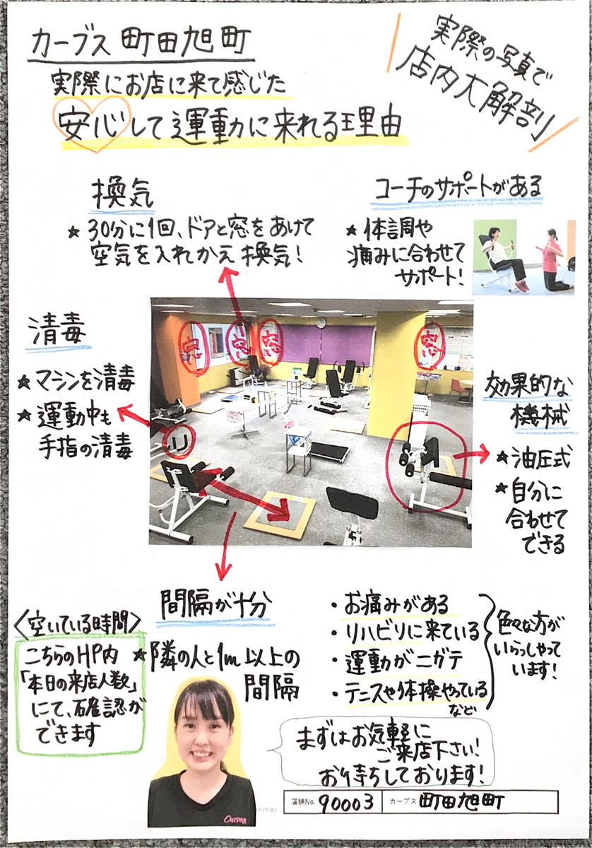 カーブス町田旭町 町田市のフィットネスクラブ スポーツジム 女性専用 ならカーブス カーブス町田旭町 町田市のフィットネスクラブ スポーツジム 女性専用 ならカーブス