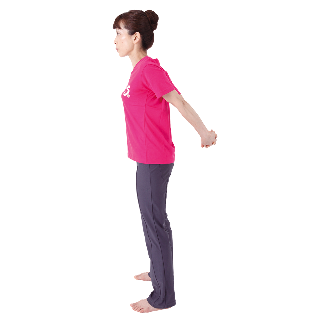 胸・肩・腕のストレッチ