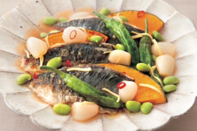 アジと夏野菜の焼き南蛮【管理栄養士監修】