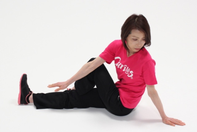 腰のストレッチ